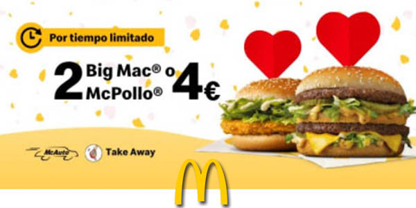 McDonald's promoción Big Mac app