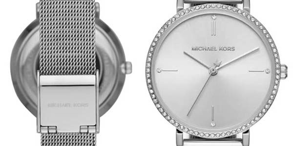 Michael Kors MK7123 reloj analógico plateado mujer barato