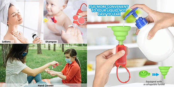 Mofajiang botellas portátiles infantiles chollo