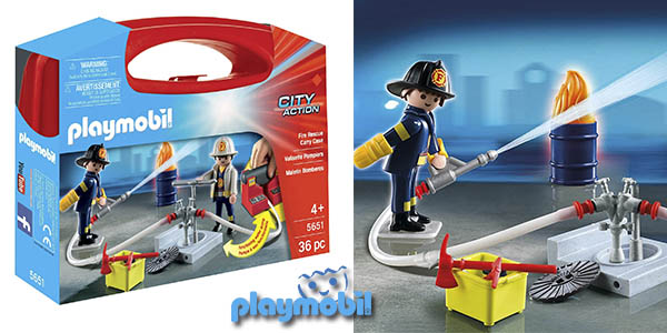 Playmobil City Action bomberos oferta