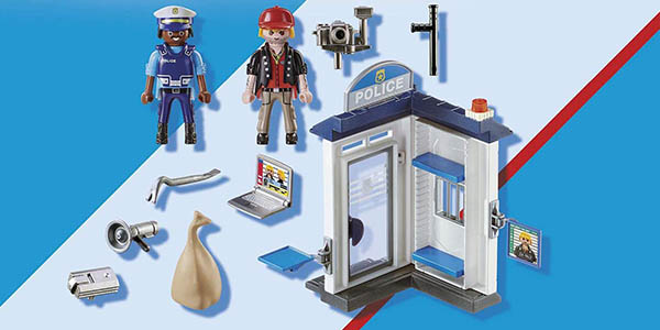 Playmobil City Action Starter Pack Police Station juego oferta