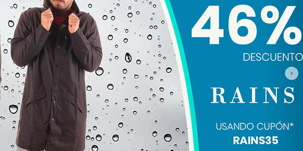 Rains cupón descuento Dakonda