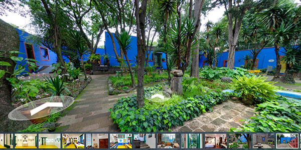 recorrido online gratis Museo Frida Kahlo