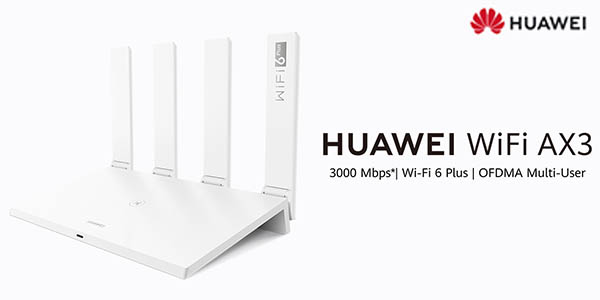 Router inalámbrico Huawei Wi-Fi AX3 (WiFi 6)