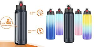 botella agua acero inoxidable chollo