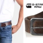 Cinturón G-Star Raw Zed para hombre barato en Amazon
