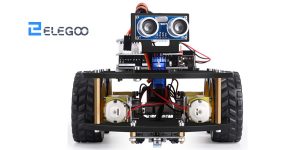 Kit de Coche Robot Inteligente Elegoo Uno R3 Arduino V3.0 barato en Amazon