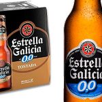 Pack x24 botellines cerveza Estrella Galicia 0,0 Tostada barata en Amazon