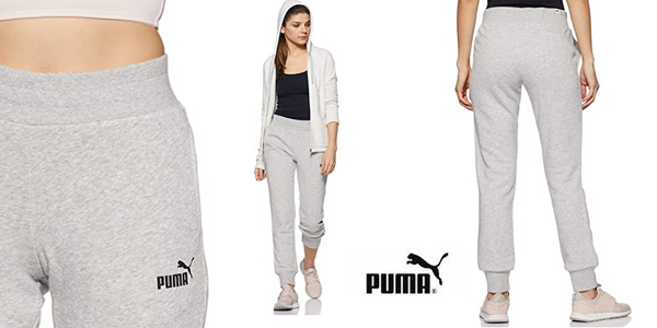 Pantalones de chándal Puma Essential TR Cl para mujer baratos en Amazon