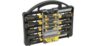 Juego de 34 destornilladores Stanley barato en Amazon