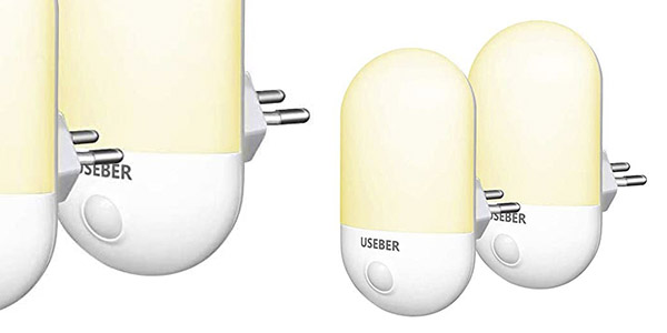 Useber lámparas nocturnas LED baratas