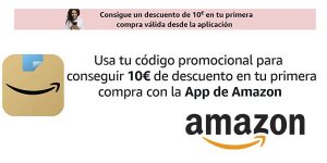 Amazon App cupón descuento