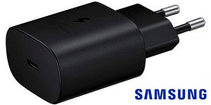 Chollo Cargador de pared Samsung EP-TA800NBEGEU de 25 W USB-C