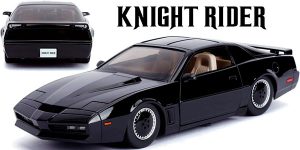 Chollo Coche Fantástico Kitt de metal a escala 1:24 con luz