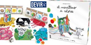 Chollo Juego infantil El monstruo de colores