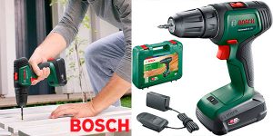 Chollo Taladro atornillador Bosch UniversalDrill 18 con batería y maletín
