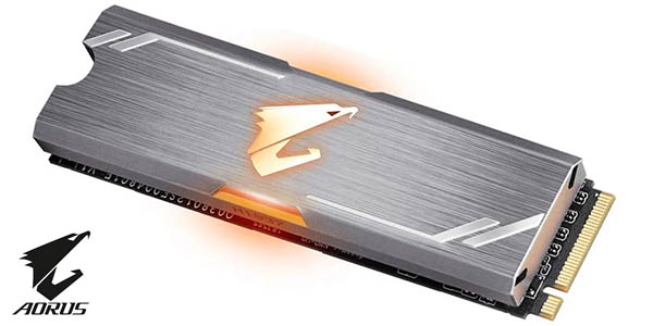 Disco SSD Gigabyte AORUS RGB M.2 NVMe de 512 GB