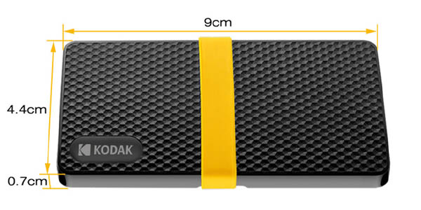 Disco SSD portátil Kodiak de 256 GB