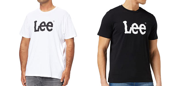 Lee Wobbly Logo camiseta barata
