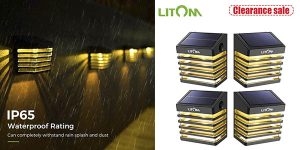 Litom luces LED exterior chollo