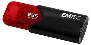 Memoria flash Emtec Click Easy B110 USB 3.0 de 256 GB