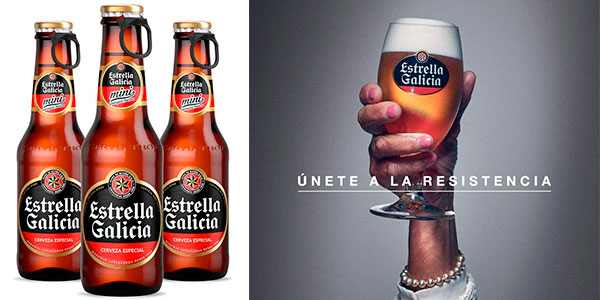 Pack de 24 cervezas Estrella Galicia Especial Mini de 20 cl barato