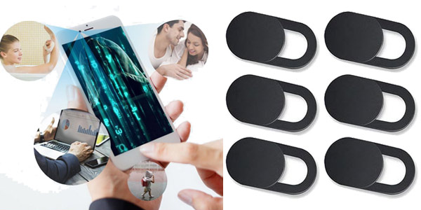 Pack x6 Fundas antiespía Ankndo espía para cámara web barato en AliExpress