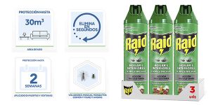 Raid Hogar Interiores Flores Frescas insecticida chollo