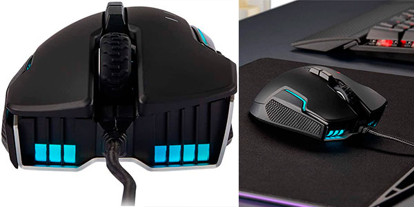 Ratón gaming Corsair Glaive RGB Pro de 18.000 dpi barato