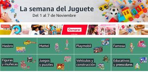 La Semana del Juguete en Amazon