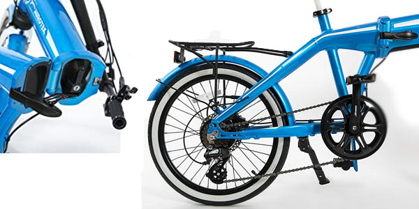 Bicicleta eléctrica plegable Aurotek Sintra de 20" oferta en Amazon