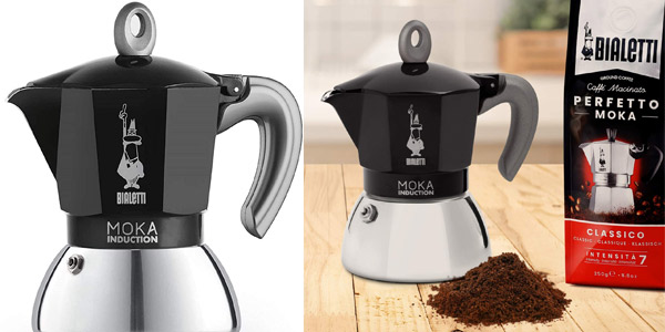 Cafetera italiana Bialetti New Moka Induction para 2 tazas