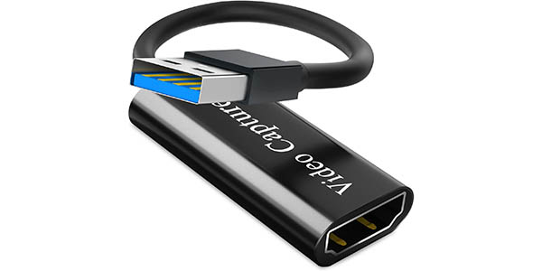 Capturadora de vídeo HDMI DIWUER USB 3.0