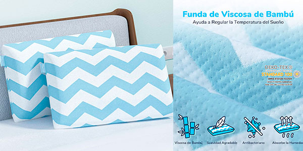Chollo Almohada viscoelástica Recci