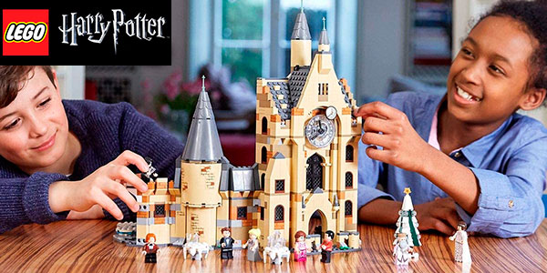 Chollo Set Torre del Reloj de Hogwarts de LEGO Harry Potter con 8 minifiguras