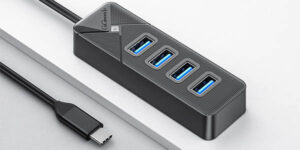 Hub USB-C GiGimundo de 4 puertos USB 3.0