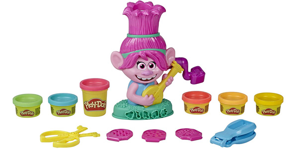 Juego de peluquería Poppy de Play-Doh Trolls (Hasbro E70225L0) oferta en Amazon