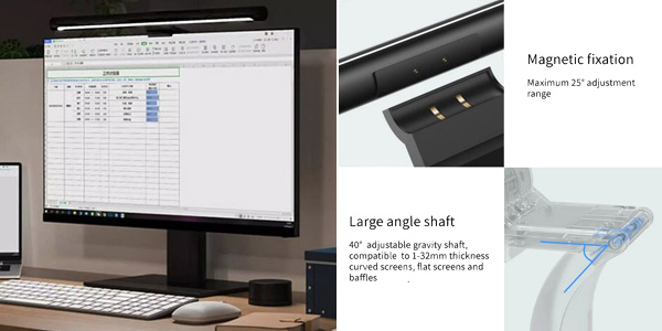 ▷ Chollo Luz LED Xiaomi Mi Computer Monitor Light Bar por sólo 19