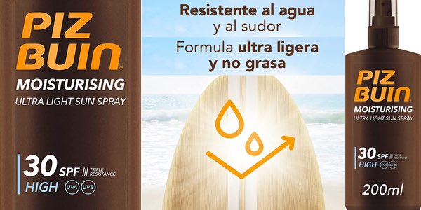 Protector solar hidratante PIZ BUIN Moisturising barato