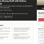 Python automate the boring stuff curso gratis