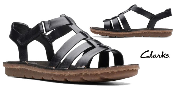 Sandalias planas Clarks Blake Jewel para mujer baratas en Amazon