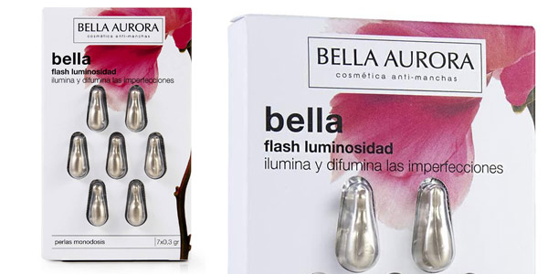 Set x7 perlas monodosis Bella Flash Luminosidad de Bella Aurora barato en Amazon