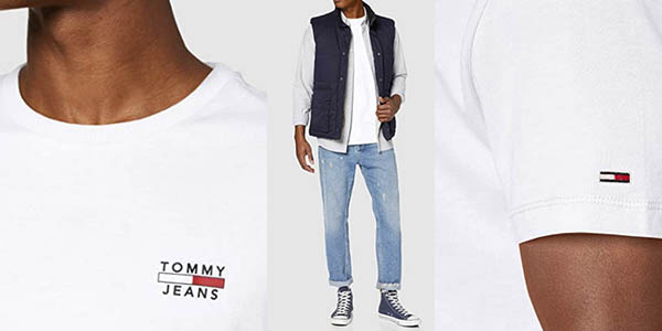 Tommy Jeans TJM Chest logo camiseta básica oferta