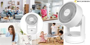 Ventilador de Mesa MyCarbon barato en Amazon