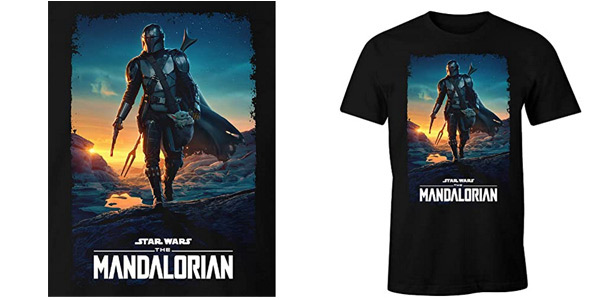 Comprar Camiseta The Mandalorian con licencia oficial barata en Amazon