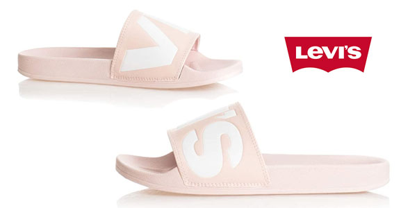 Chanclas Levi's June L Sliders para mujer chollo en Amazon