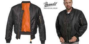 Chaqueta bomber Brandit MA1 para hombre barata en Amazon