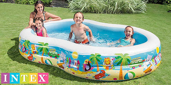 Chollo Piscina hinchable infantil Intex 56490NP de 640 litros