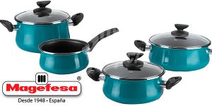 Chollo Batería de cocina Magefesa Country de 7 piezas