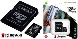 Chollo Tarjeta MicroSD Kingston Canvas Select Plus de 128 GB